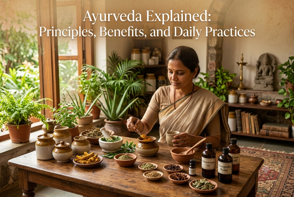 Ayurveda Explained Principles, Benefits, and Daily Practices